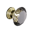 Kép 1/2 - Glass Design DELUXE Pull &amp; Push körrozettás fix ajtógomb
