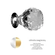 Kép 1/3 - Glass design GEO víztiszta üveg / arany bútorfogantyú