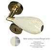 Kép 1/3 - Glass Design GOCCIA körrozettás kilincsgarnitúra 