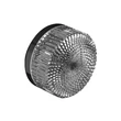 Kép 1/2 - Glass Design RAY Pull körrozettás fix ajtógomb