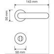 Kép 4/5 - Méret WC zár
