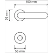 Kép 4/5 - Méret WC zár