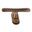 Kép 1/2 - Maestro Pinocchio súrolt bronz ablak T-kilincs