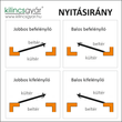 Kép 4/4 - Maestro Tolosa fényes réz Universal  biztonsági bejárati ajtó kilincsgarnitúra - kilincs-kilincs