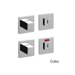Kép 3/6 - Cubo WC rozetta és WC visszajelzős rozetta