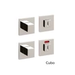 Kép 3/6 - Cubo WC rozetta és WC visszajelzős rozetta