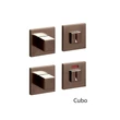Kép 3/6 - Cubo WC rozetta és WC visszajelzős rozetta 