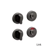 Kép 3/5 - Olivari Edison szuperantracit gomb garnitúra ∅ 60 mm P146 US