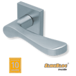 Kép 1/7 - Scoop 1024 inox kilincsgarnitúra SlideBloc mechanikával