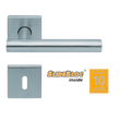 Kép 1/7 - Scoop 1074 Roxy inox kilincsgarnitúra SlideBloc mechanikával