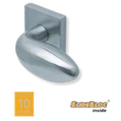 Kép 1/7 - Scoop 1066 Boby inox kilincsgarnitúra SlideBloc mechanikával