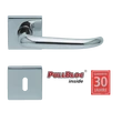 Kép 1/7 - Scoop 1103 Dragon polírozott inox kilincsgarnitúra PullBloc mechanikával