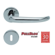 Kép 1/7 - Scoop 1103 Dragon polírozott inox kilincsgarnitúra PullBloc mechanikával