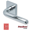 Kép 1/7 - Scoop 1200 Image II polírozott inox kilincsgarnitúra PullBloc mechanikával