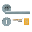 Kép 1/7 - Scoop 1009 Jade II inox kilincsgarnitúra SlideBloc mechanikával