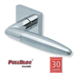 Kép 1/7 - Scoop 1007 Optima polírozott inox kilincsgarnitúra PullBloc mechanikával