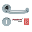 Kép 1/7 - Scoop 1104 Rondo polírozott inox kilincsgarnitúra PullBloc mechanikával