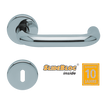 Kép 1/7 - Scoop 1104 Rondo polírozott inox kilincsgarnitúra SlideBloc mechanikával