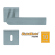 Kép 1/7 - Scoop 1008 Semi inox kilincsgarnitúra SlideBloc mechanikával