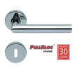 Kép 1/7 - Scoop 1106 Thema polírozott inox kilincsgarnitúra PullBloc mechanikával