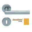 Kép 1/7 - Scoop 1106 Thema inox kilincsgarnitúra SlideBloc mechanikával