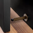 Kép 2/4 - Viefe ARPA WALL fali ajtóütköző, rusztikus sárgaréz  8013103L623