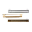 Kép 3/6 - Viefe ARPA PLATE fogantyú 192 mm, alumínium, sötét sárgaréz