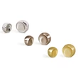 Kép 2/3 - Viefe BALL gomb fogantyú, 24 mm, fém, fényes króm