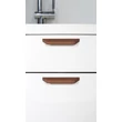 Kép 6/6 - Viefe BARCOO fogantyú 160 mm, fa, dió