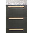 Kép 6/6 - Viefe BARCOO fogantyú 160 mm, fa, nyers bükk