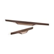 Kép 4/5 - Viefe BRIKK fogantyú  96 mm, alumínium, szálcsiszolt (inox hatású)