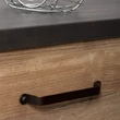 Kép 2/6 - Viefe BUTTON fogantyú 160 mm, fém, matt fekete
