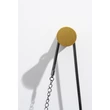 Kép 4/5 - Viefe DIABOLO fogas, alumínium, gomb, szálcsiszolt (inox hatású)