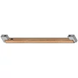 Kép 6/7 - Viefe DUO Big fogantyú, 480mm, fém-fa, csiszolt láva szürke - dió 0659480NM2717