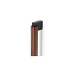Kép 2/7 - Viefe DUO Big fogantyú, 480mm, fém-fa, csiszolt láva szürke - dió 0659480NM2717