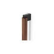 Kép 2/7 - Viefe DUO Big fogantyú, 480/960mm, fém-fa, csiszolt láva szürke - dió 0659960NM2717