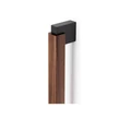 Kép 2/9 - Viefe DUO Big frontról szerelhető fogantyú, 480mm, fém-fa, csiszolt láva szürke - dió 0668480NM2717