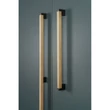 Kép 3/9 - Viefe DUO Big frontról szerelhető fogantyú, 480mm, fém-fa, csiszolt láva szürke - tölgy 0668480NM2716