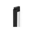 Kép 2/9 - Viefe DUO Big frontról szerelhető fogantyú, 480mm, fém-fa, matt fekete - fekete 0668480NM2M2
