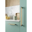 Kép 2/4 - Viefe DUO Mini fogantyú, 160mm, fém-fa, csiszolt láva szürke - tölgy 0658160NM2716