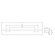 Kép 6/6 - Viefe FLAPP WOOD fogantyú 32mm, facsiszolt nyers 0613032W00