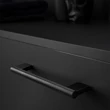 Kép 2/4 - Viefe GRAF BIG fogantyú 192 mm, alumínium, csiszolt fekete