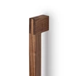 Kép 2/6 - Viefe HAKO BIG fogantyú kétoldalról szerelhető 480mm, fa, dió