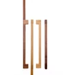 Kép 6/7 - Viefe HAKO BIG fogantyú 480/960 mm, fa, tölgy
