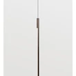 Kép 3/4 - Viefe HEXXA fogantyú élbe ültethető, 1100 mm, alumínium, matt fehér