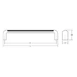 Kép 3/3 - Viefe LINES fogantyú 320 mm, fém, csiszolt szürke 2