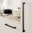 Kép 2/4 - Viefe LINKK fogantyú, 160mm, alumínium, csiszolt fekete 0643160L30