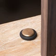 Kép 2/4 - Viefe Low ajtóütköző 48 mm - Csiszolt pezsgő - 8007048L618