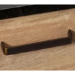 Kép 2/2 - Viefe MITO fogantyú 160 mm, fém, antik sárgaréz