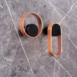 Kép 2/4 - Viefe ORBIT fogas,75mm, fém, fekete + vörösréz
